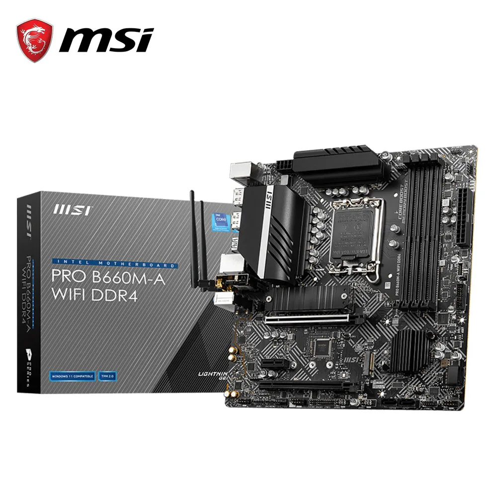 微星 PRO B760M-A WIFI DDR4 主機板 歷史價格詳細信息