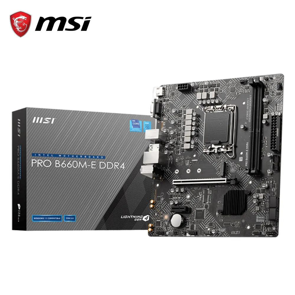 【MSI 微星】B760M-E DDR4 +G7400+D4/16G*2(/M-ATX/2條DDR4插槽/G7400/D4/16G*2) 歷史價格詳細信息