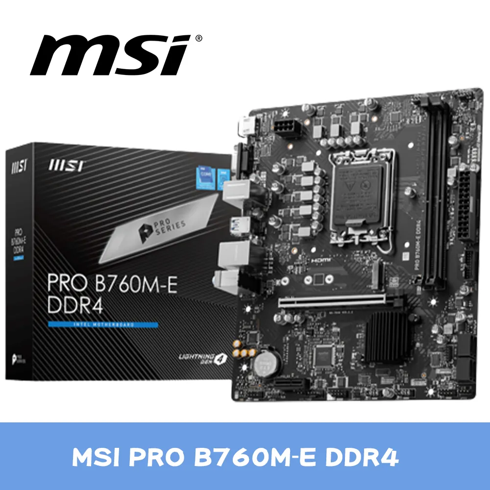 【MSI 微星】B760M-E DDR4 +G7400+D4/16G*2(/M-ATX/2條DDR4插槽/G7400/D4/16G*2) 歷史價格詳細信息