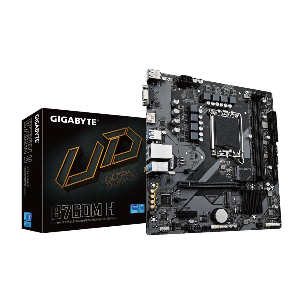 【GIGABYTE 技嘉】B760M H + Intel i5-14400F + 十銓16G D5-5600 + 博蒂P300 1TB SSD(技嘉B760M超值組合包) 歷史價格詳細信息