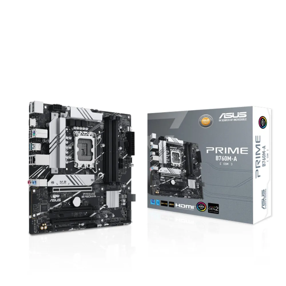 華碩Prime B760M AYW WiFi D4 D5 哎喲喂主板搭配12400F 套裝 歷史價格詳細信息