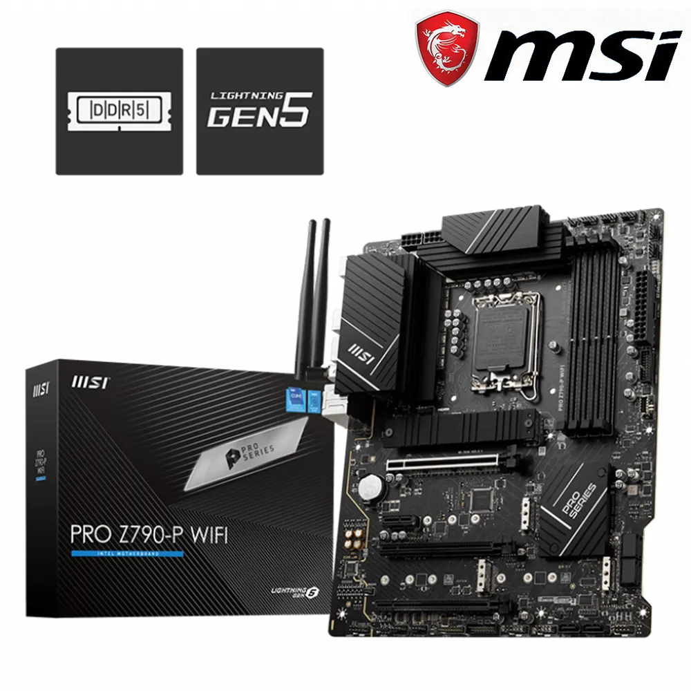 【C+M套餐】微星 PRO Z790-P WIFI 主機板 + Intel  i9-13900KF 歷史價格詳細信息