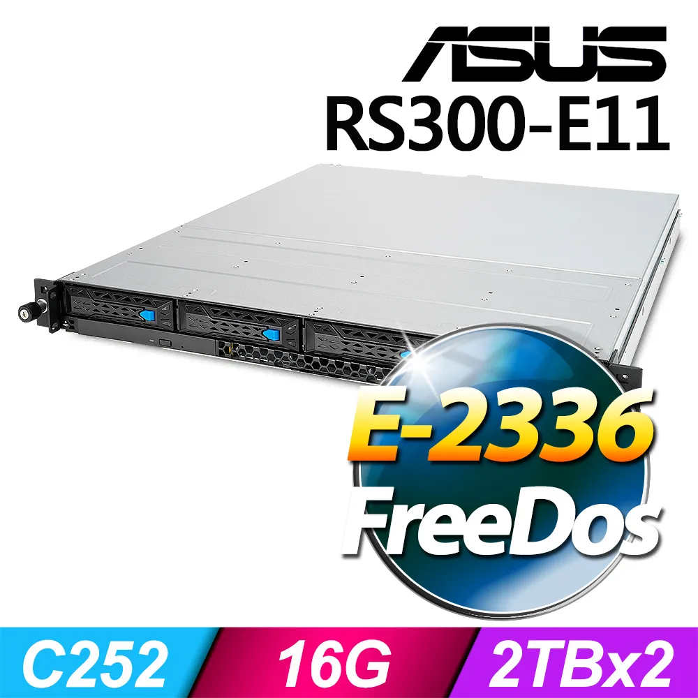 (商用)ASUS RS100-E11 伺服器(E-2378/32G/4T/FD) 歷史價格詳細信息
