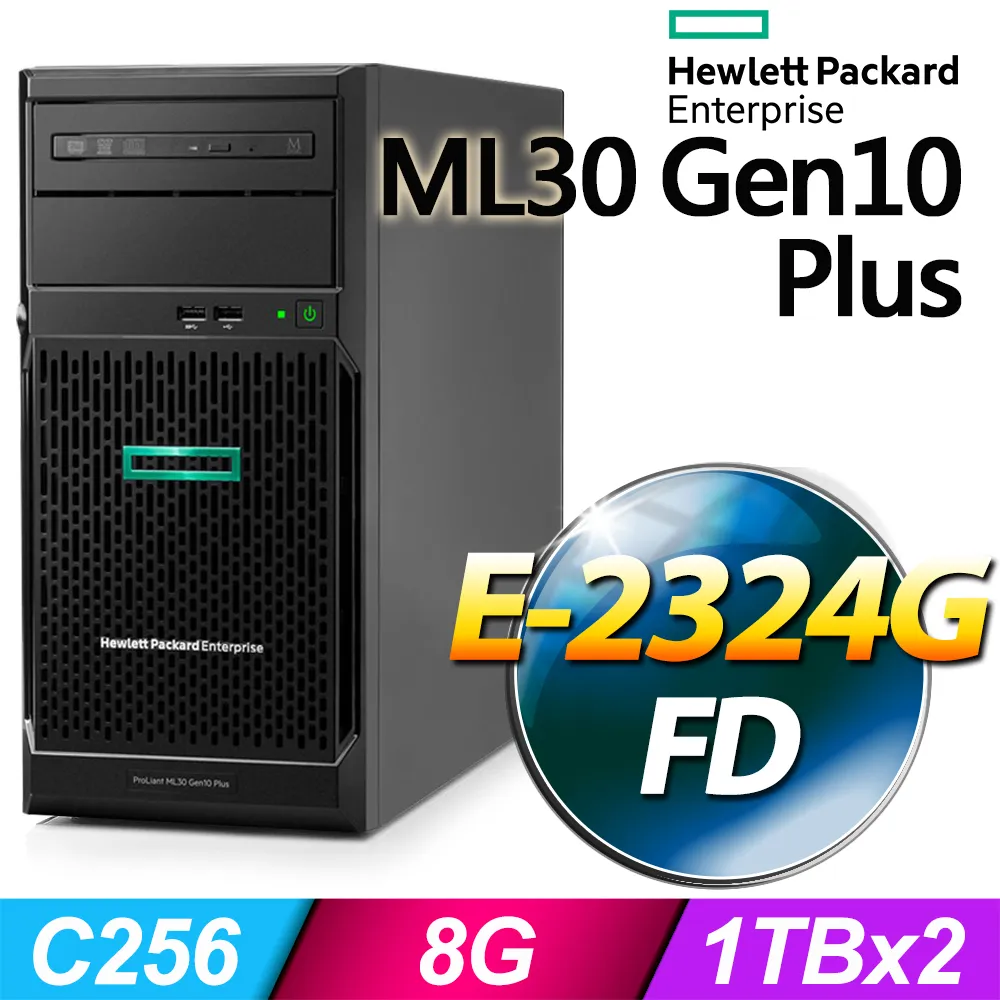 (商用)HPE ML30 Gen10 Plus 伺服器(E-2378/32G/8T/FD) 歷史價格詳細信息