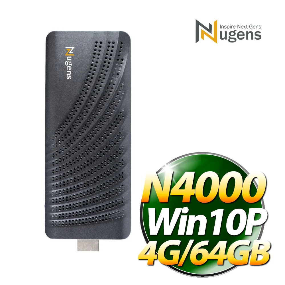 Nugens 迷你電腦棒 (N4000/4G/64GB/W10P) 歷史價格詳細信息