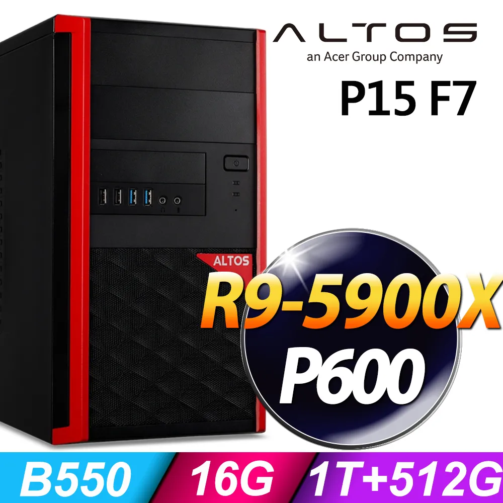 (商用)Acer Altos P15F7 (R9-5900X/32G/2TB+2TB SSD/RTX3090-24G/W11P) 歷史價格詳細信息