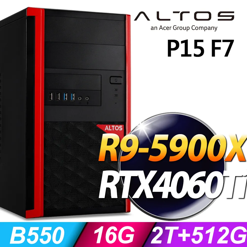 (商用)Acer Altos P15F7 (R9-5900X/32G/2TB+2TB SSD/RTX3090-24G/W11P) 歷史價格詳細信息