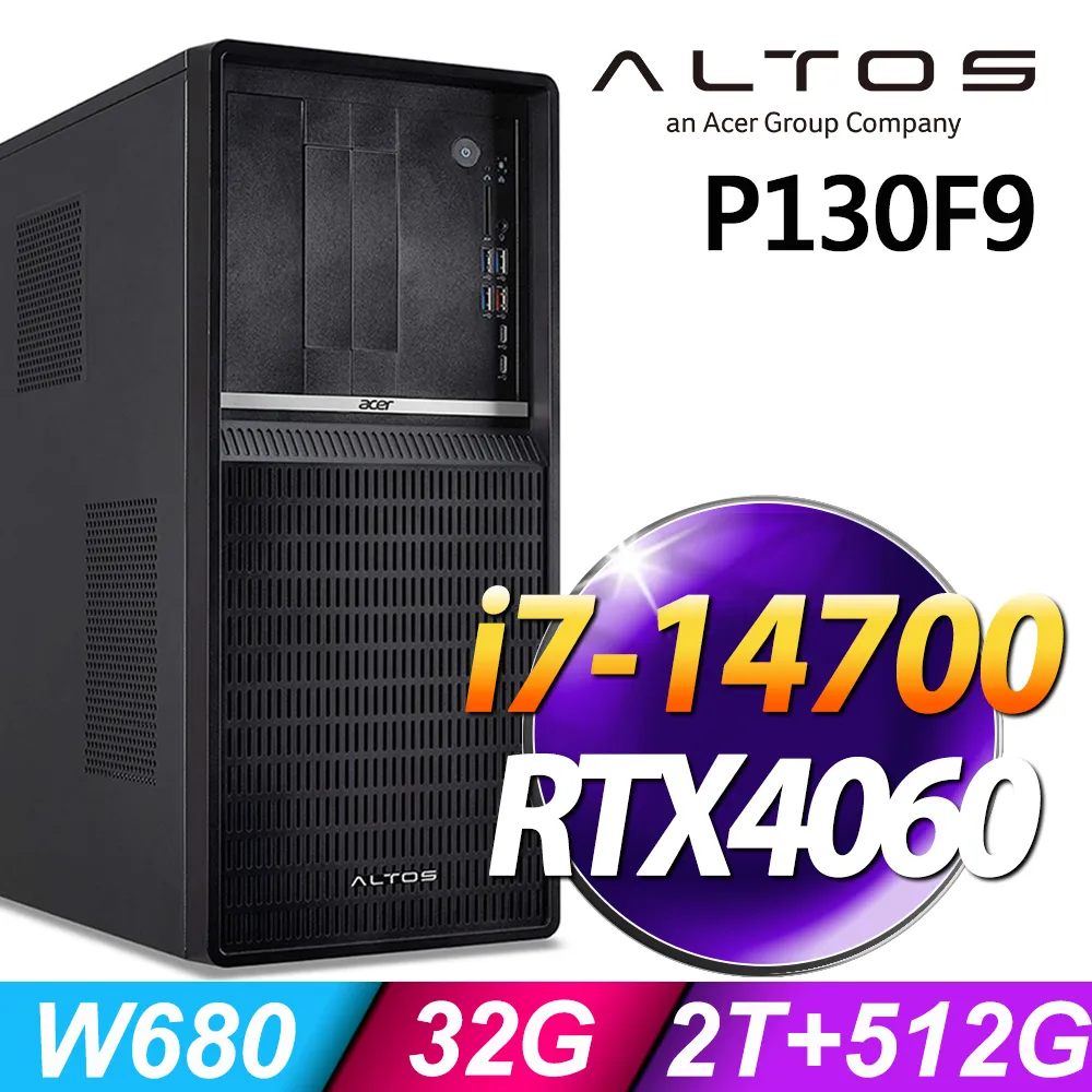(商用)Acer Altos P130F9(i7-13700/16G/2TB+512SSD/P1000/W11P) 歷史價格詳細信息