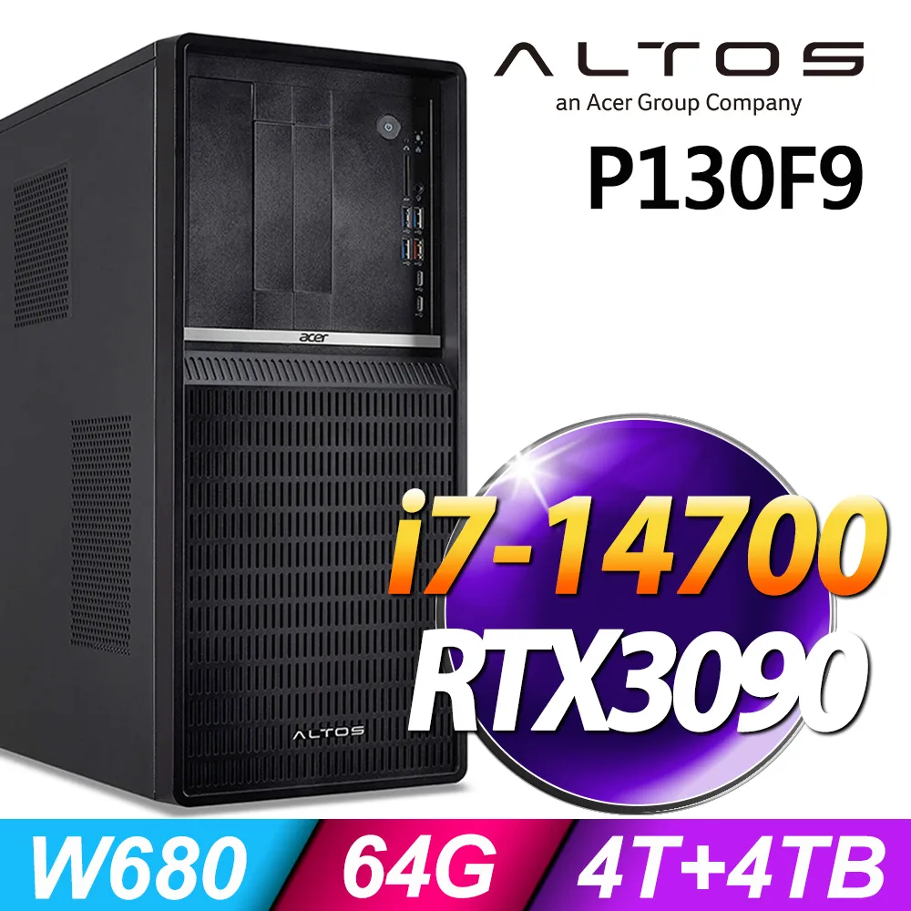 (商用)Acer Altos P130F9(i7-13700/16G/2TB+512SSD/P1000/W11P) 歷史價格詳細信息