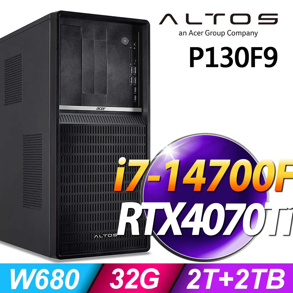 (商用)Acer Altos P130F9(i7-13700/16G/2TB+512SSD/P1000/W11P) 歷史價格詳細信息