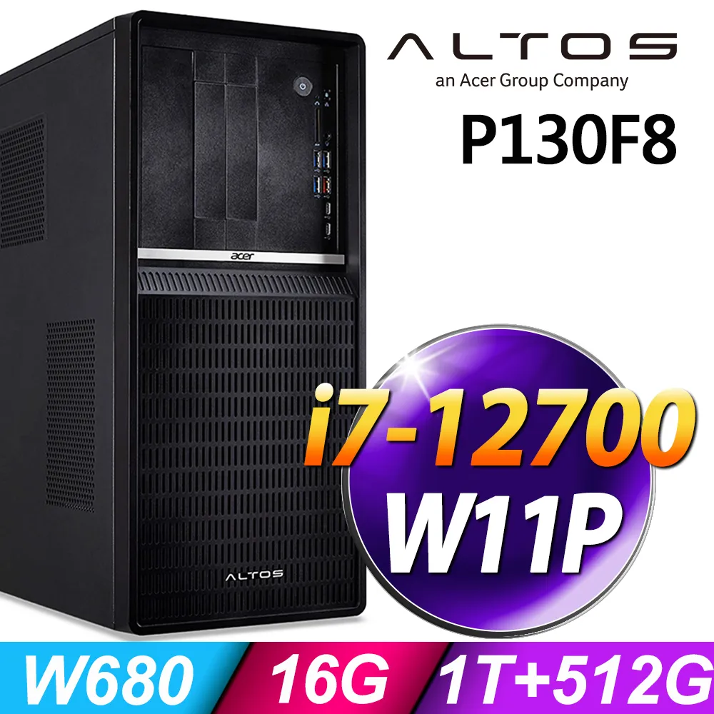 (商用)Acer Altos P130 F8(i7-12700/32G/1TB SSD/RTX3090/W11P) 歷史價格詳細信息