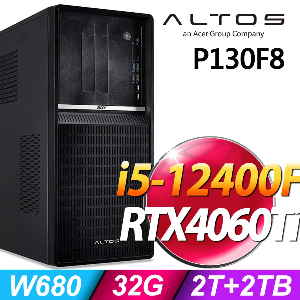 (商用)Acer Altos P130 F8(i7-12700/32G/1TB SSD/RTX3090/W11P) 歷史價格詳細信息