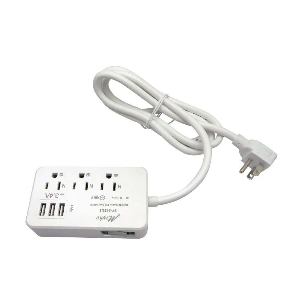 【明家Mayka】SP-613A-9 3孔6開6插9尺 延長線2.7m 歷史價格詳細信息