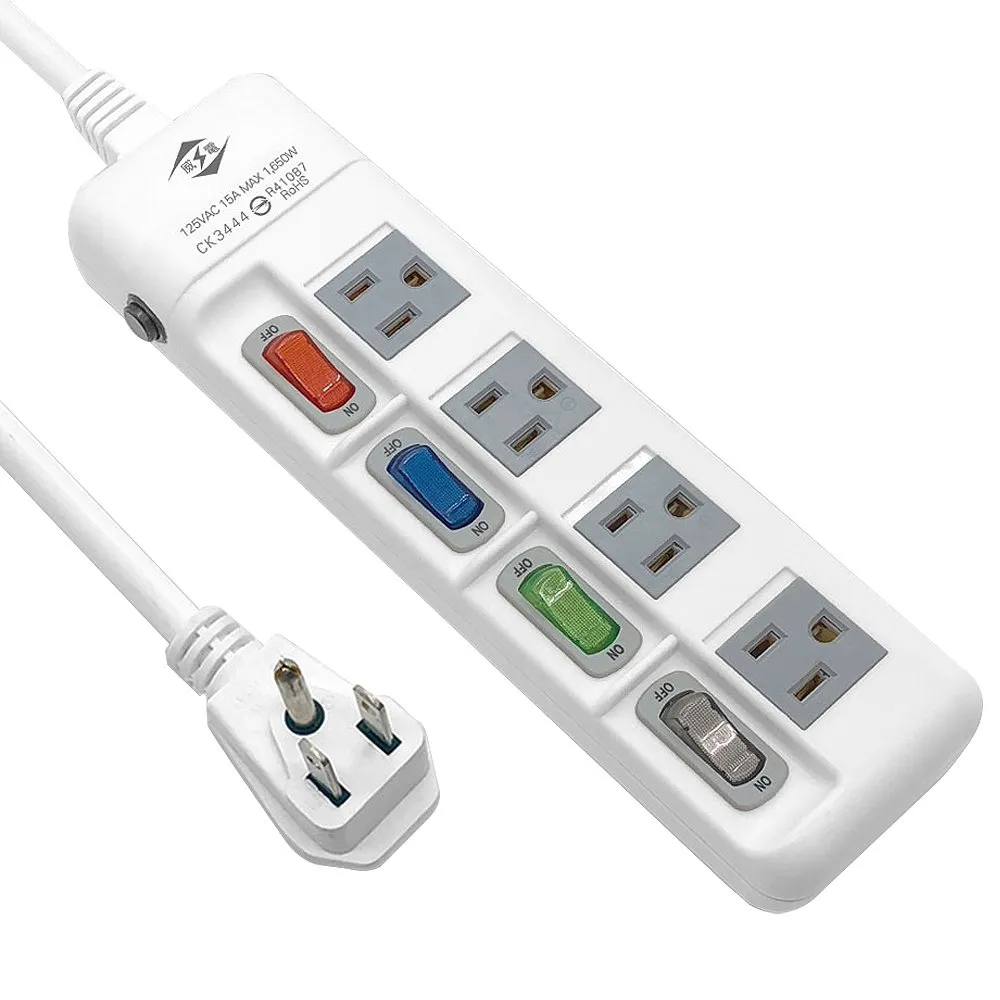 【威電】1開4插電源延長線 4尺 CK-3144 插座【AB1142】 歷史價格詳細信息