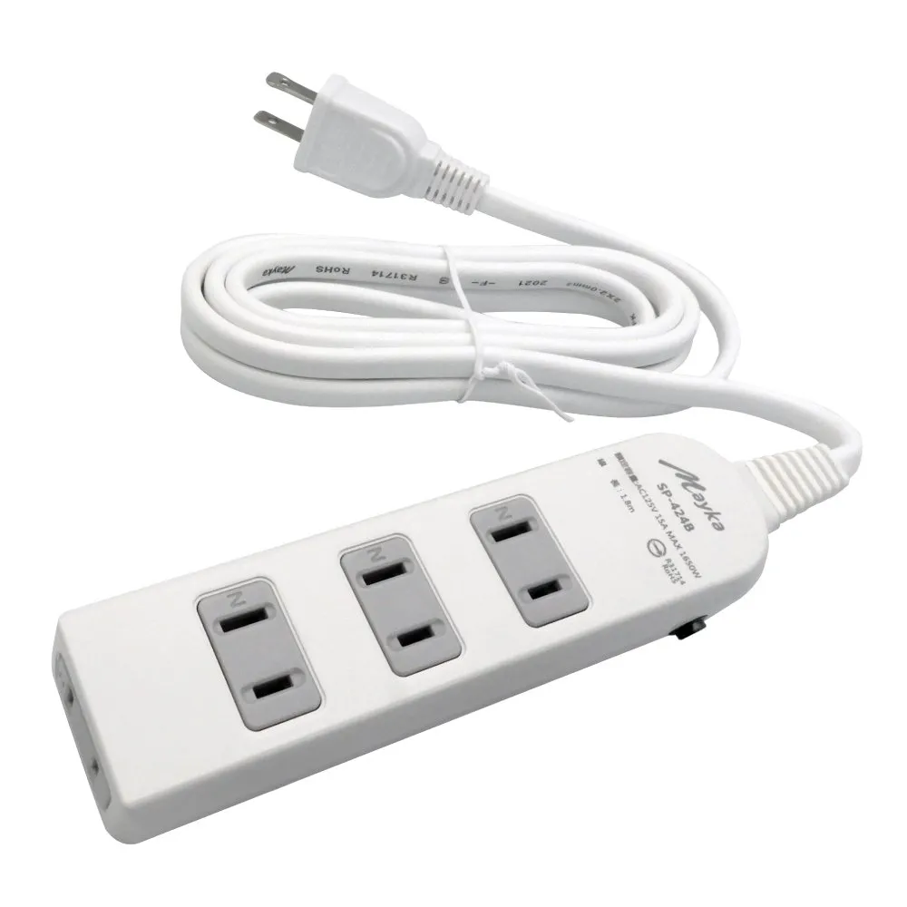 【明家Mayka】SP-224-3 2孔1開2插3尺 延長線0.9m 歷史價格詳細信息