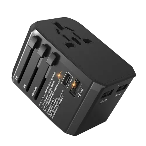 Creator3c【旅行萬用轉接頭】全球通用 5.6A 快充 4USB孔  送保護皮套 歷史價格詳細信息