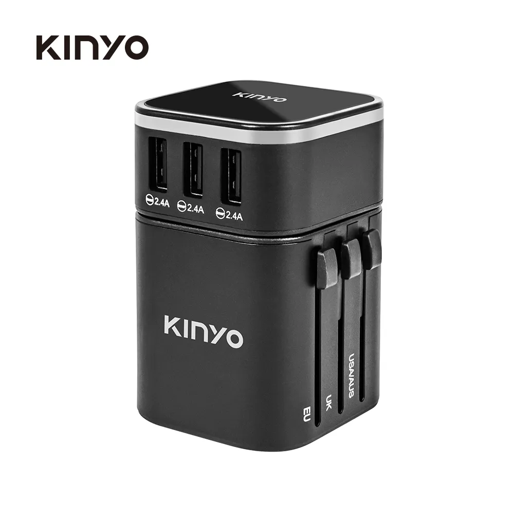 【KINYO】多合一國際電壓旅行萬國轉接頭旅行組 三孔USB充電器 萬用旅行轉接頭 轉換插頭旅充 歷史價格詳細信息