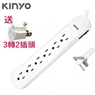 KINYO 1開關 3插座 工業用安全電源動力延長線/1對3插動力線/戶外線 5M 歷史價格詳細信息