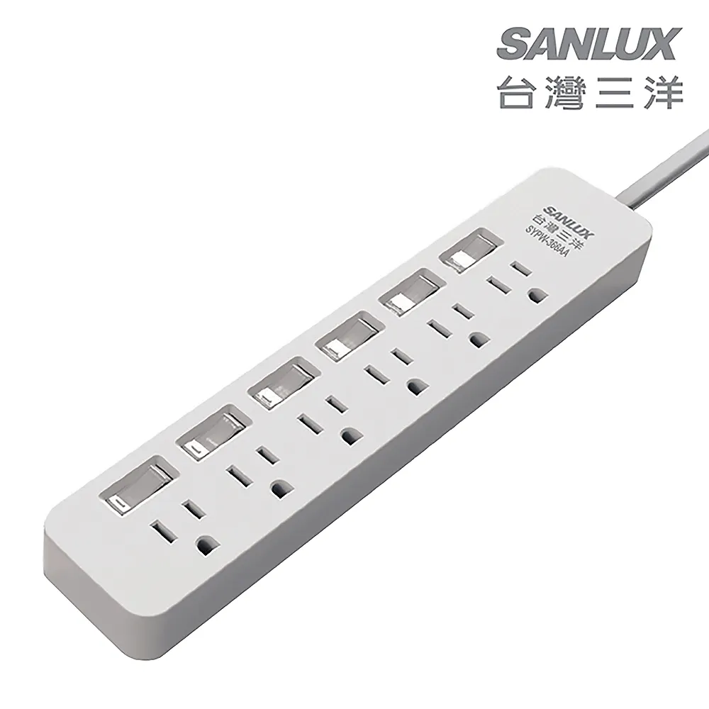 SANLUX 台灣三洋 SYPW-221A 180度 2pin 單開一對二 延長線 0.43M 歷史價格詳細信息