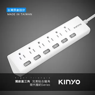 【KINYO】6開6插3孔3P插頭滑蓋安全延長線3.6M(12尺) 歷史價格詳細信息