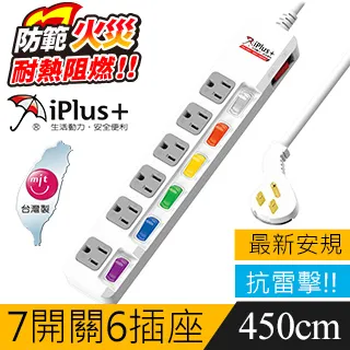 保護傘 PU-3765 7切6座3P延長線-6.3米 歷史價格詳細信息