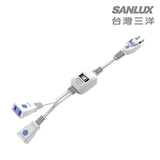 SANLUX 台灣三洋 SYPW-221A 180度 2pin 單開一對二 延長線 0.43M 歷史價格詳細信息