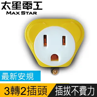【太星電工】3P轉2P變換插頭(2入) 歷史價格詳細信息
