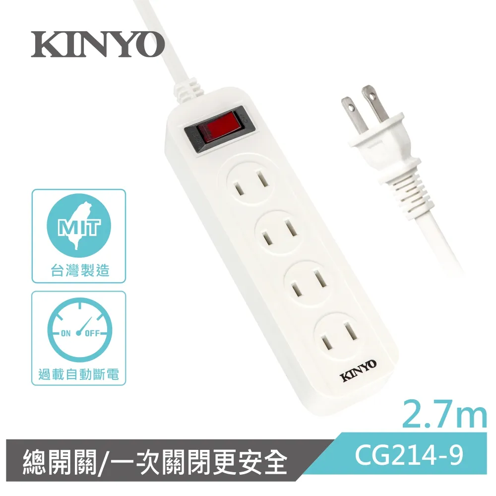 KINYO 1開4插安全延長線NSD31412(3.6M) 歷史價格詳細信息