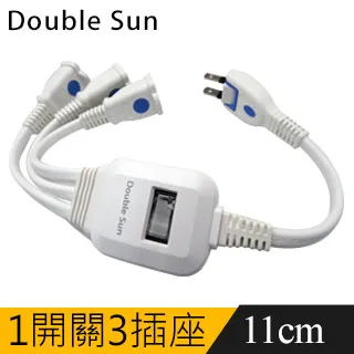 Double Sun 2P防雷1開2插分接器15A DR-9 歷史價格詳細信息