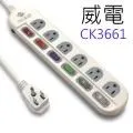 【2入】威電 CK2142 過載斷電1開4座 9 尺延長線 歷史價格詳細信息