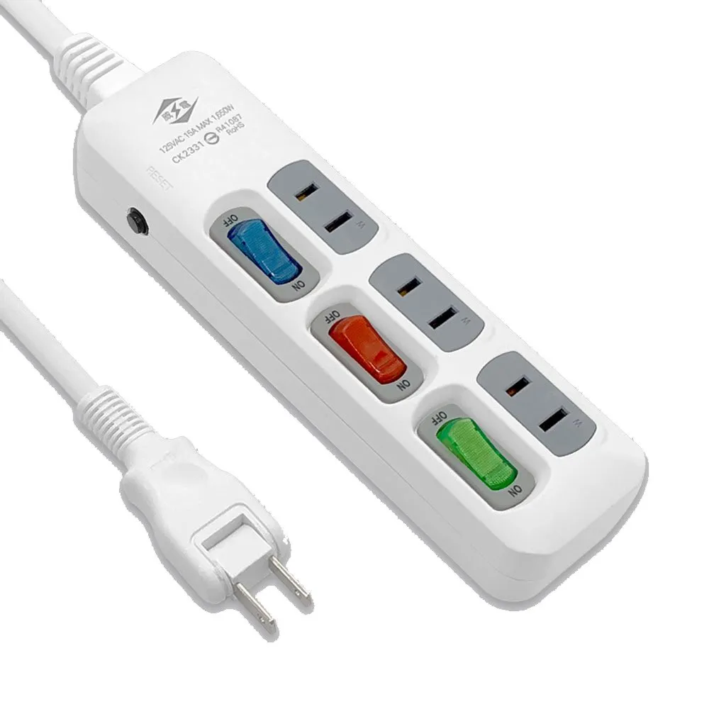 【威電】3開3插電源延長線 9尺 CK-2332 插座【AB1138】 歷史價格詳細信息