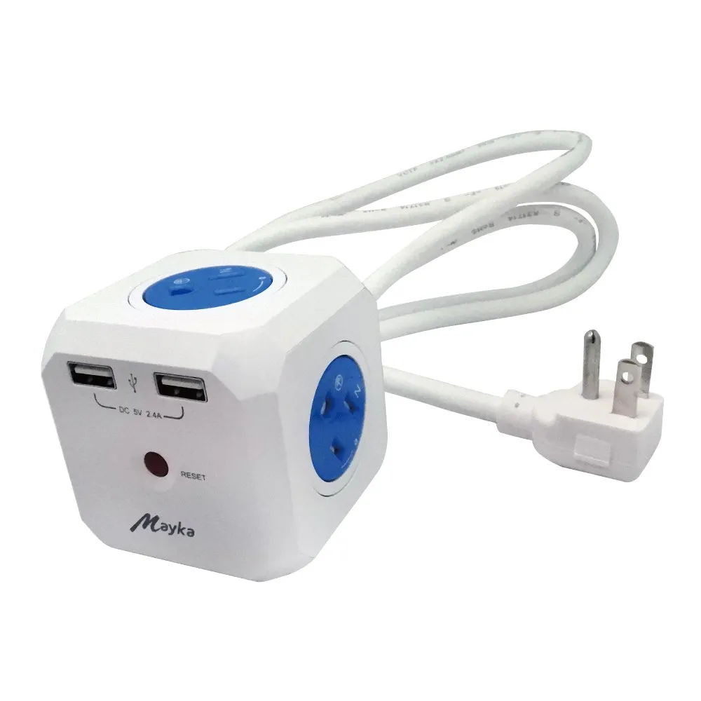 【Mayka明家】2孔+3孔4插 安全轉換插接器(SL-401) 歷史價格詳細信息