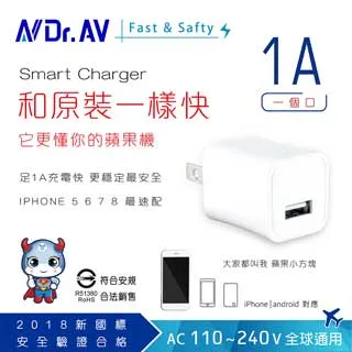 【N Dr.AV聖岡科技】USB-20AC PD+QC 20W雙孔極速快充充電器 歷史價格詳細信息