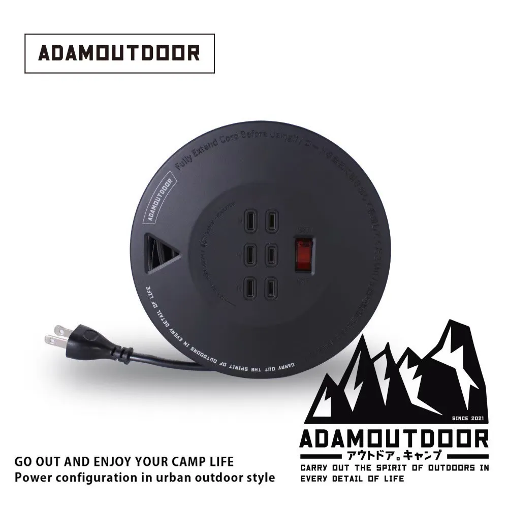 ADAMOUTDOOR迷你輪座式延長線6.3M(ADPW-23163M)綠 歷史價格詳細信息