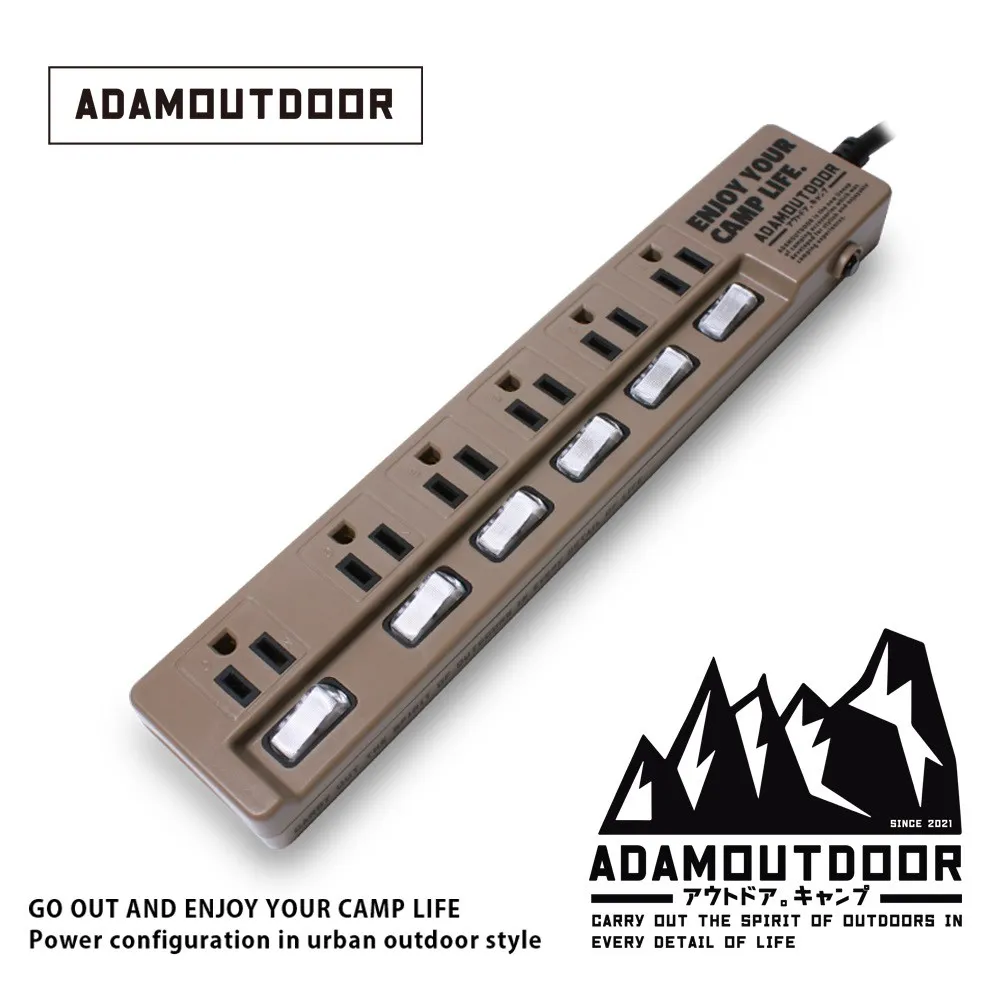 ADAMOUTDOOR｜ 家用款4開6插30WPD 延長線1.8M ADPW-S4362U1C 歷史價格詳細信息