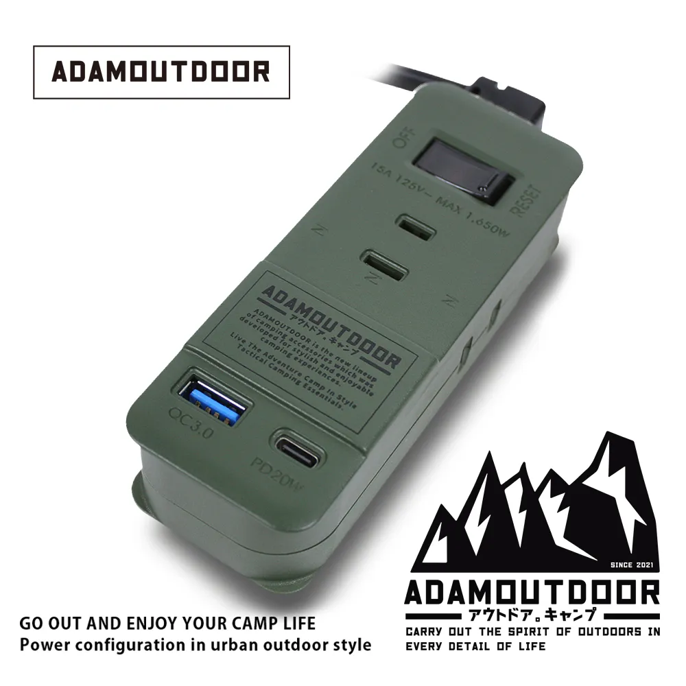 ADAMOUTDOOR｜3座擴充QC/PD壁插(ADPW-CE23QP2WC-BK) 黑色 歷史價格詳細信息
