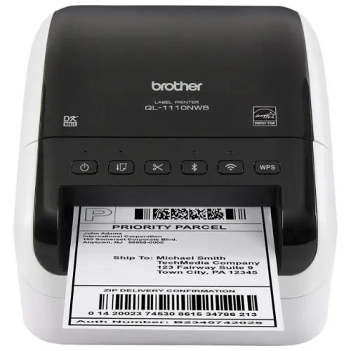 【公司貨】Brother QL-1110NWB 專業大尺寸條碼標籤列印機+任意標籤帶六卷 歷史價格詳細信息
