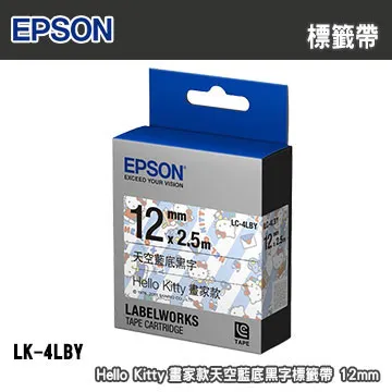 EPSON Hello Kitty系列 LC-4WBY 甜心款標籤帶 歷史價格詳細信息
