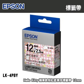 EPSON Hello Kitty系列 LC-4WBY 甜心款標籤帶 歷史價格詳細信息