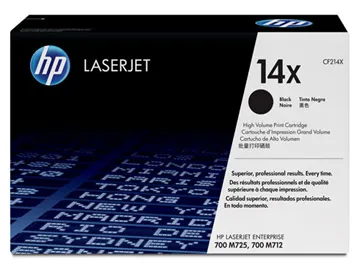 HP CF214X /14X 高容量黑色相容碳粉匣 適用機型:700 MFP/M725/M712n/dn/xh 歷史價格詳細信息