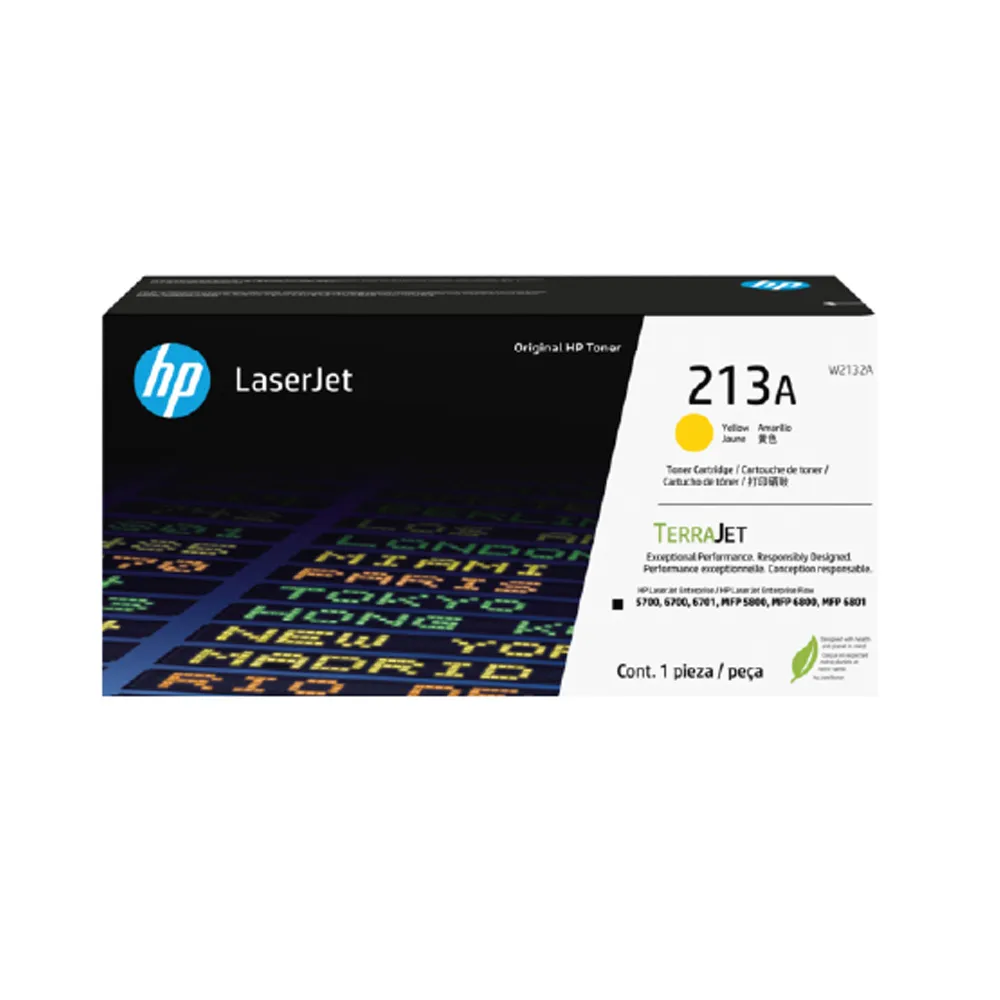 HP W2132A/2132A/2132/213A 原廠黃色碳粉匣 HP Color Enterprise 5700/6700/6701/6801/5800/6800 歷史價格詳細信息