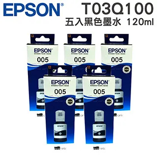EPSON T03Q100 / T03Q / 005相容墨水(Pigment防水墨水/黑色)【適用】M1120 / M1170 / M2140 / M3170 歷史價格詳細信息