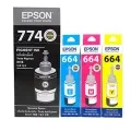EPSON T664100~T664400原廠四色墨水(一組入)-公司貨 歷史價格詳細信息