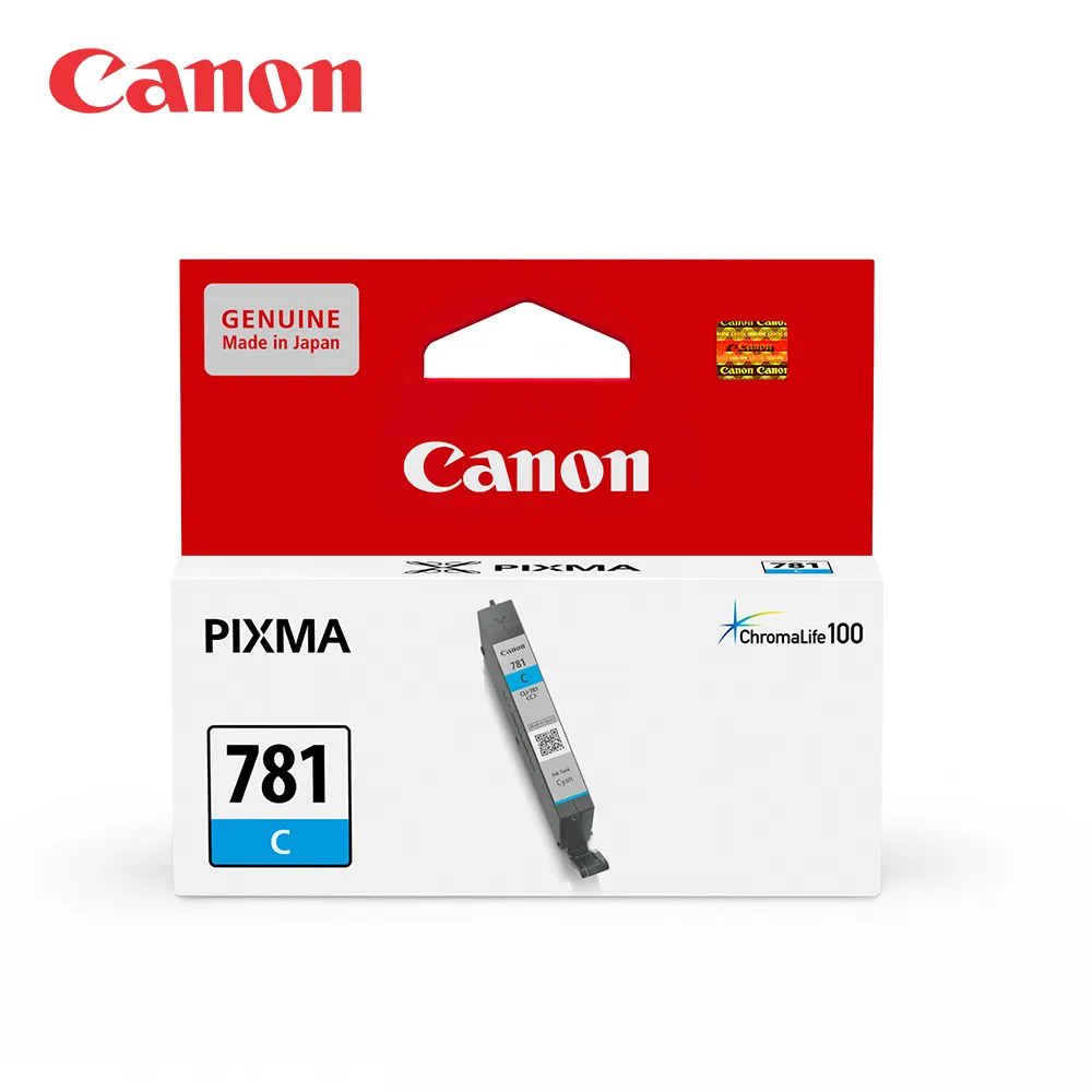Canon 原廠墨水匣 CLI-781 系列 彩色 黃色 紅色 相片黑 藍色 相片藍 歷史價格詳細信息