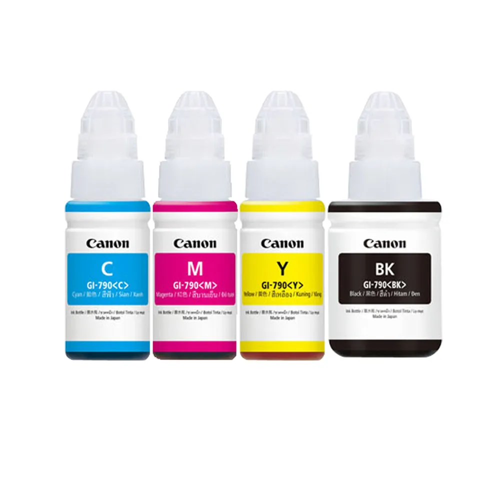 CANON GI-790BK+GI-790C/M/Y 原廠墨水組合 (1黑+3彩) 歷史價格詳細信息