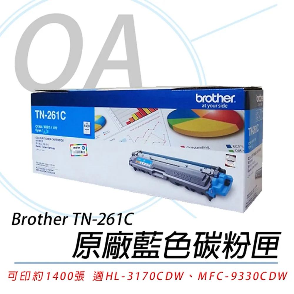 Brother 藍色碳粉匣 TN-261C 歷史價格詳細信息