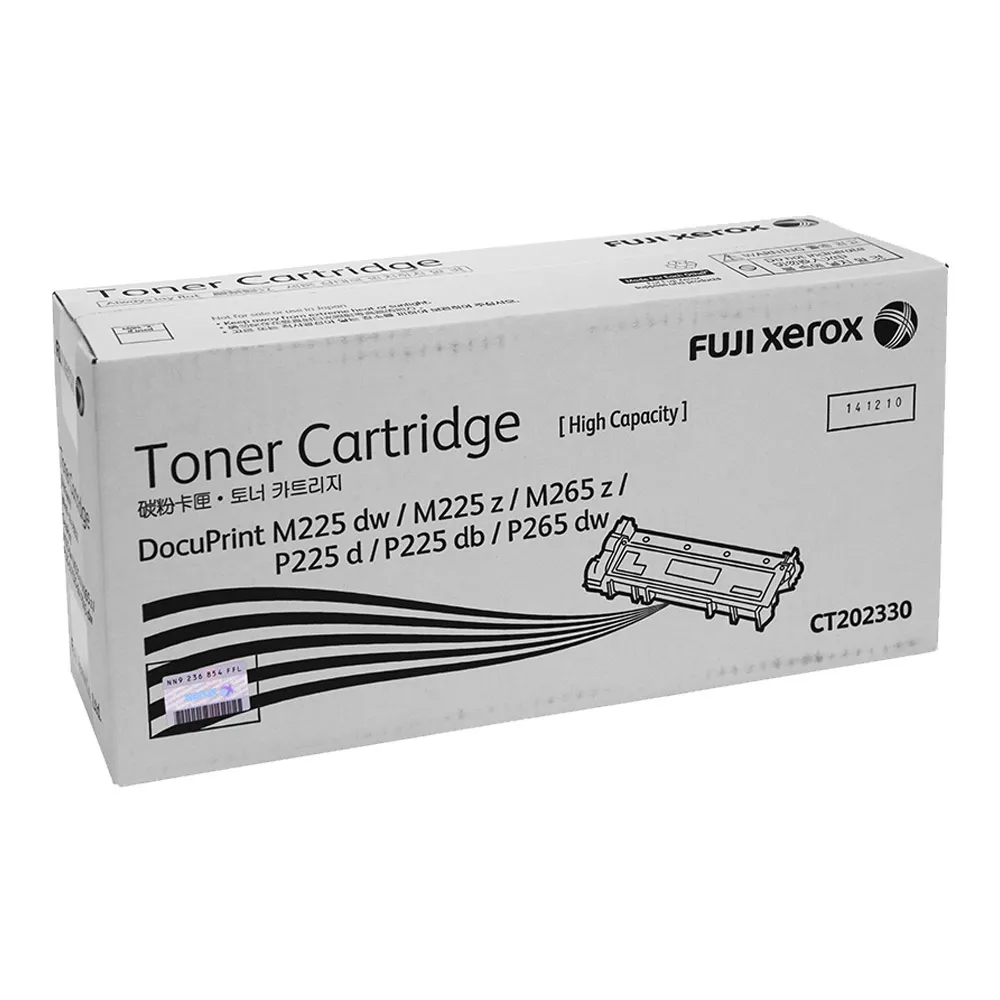 【公司貨】Fuji Xerox 原廠原裝高容量黑色碳粉匣 CT202137 歷史價格詳細信息