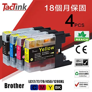 【TacTink】Brother  相容墨水匣 LC563 (4入組盒包) 歷史價格詳細信息