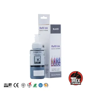 【T-REX 霸王龍】Epson相容填充防水墨水黑色 001 /003 C13T03Y100 歷史價格詳細信息