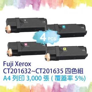 【SQ TONER 】CT201632黑/CT201633藍/CT201634紅/CT201635黃 (四色環保碳粉匣超值組) 歷史價格詳細信息